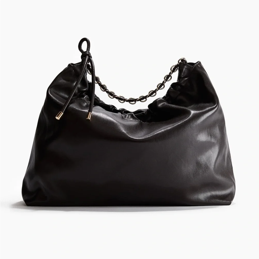 LAST!!!H&M Bloggers Favorite limited edition handbag dark brown - Picture 2 of 5